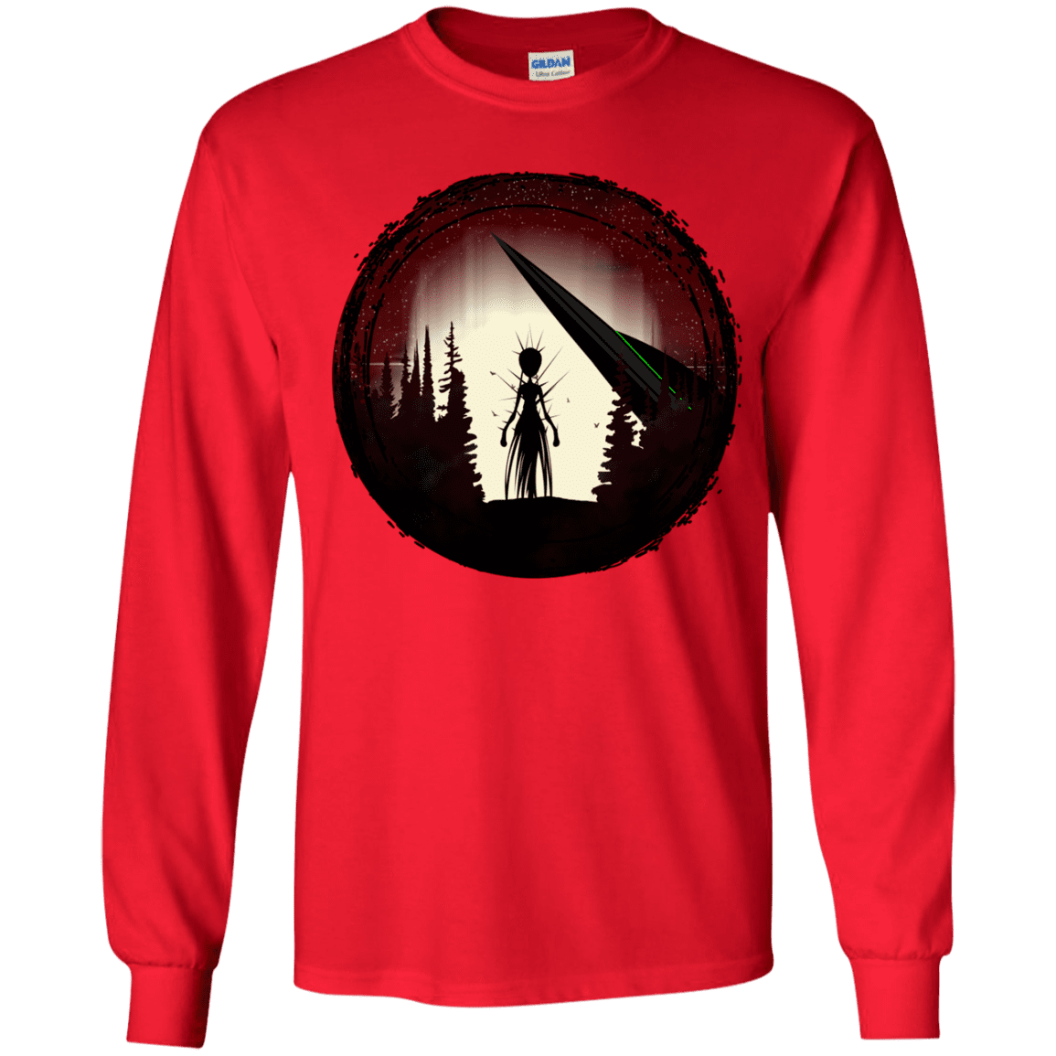 T-Shirts Red / YS Alien Armor Youth Long Sleeve T-Shirt