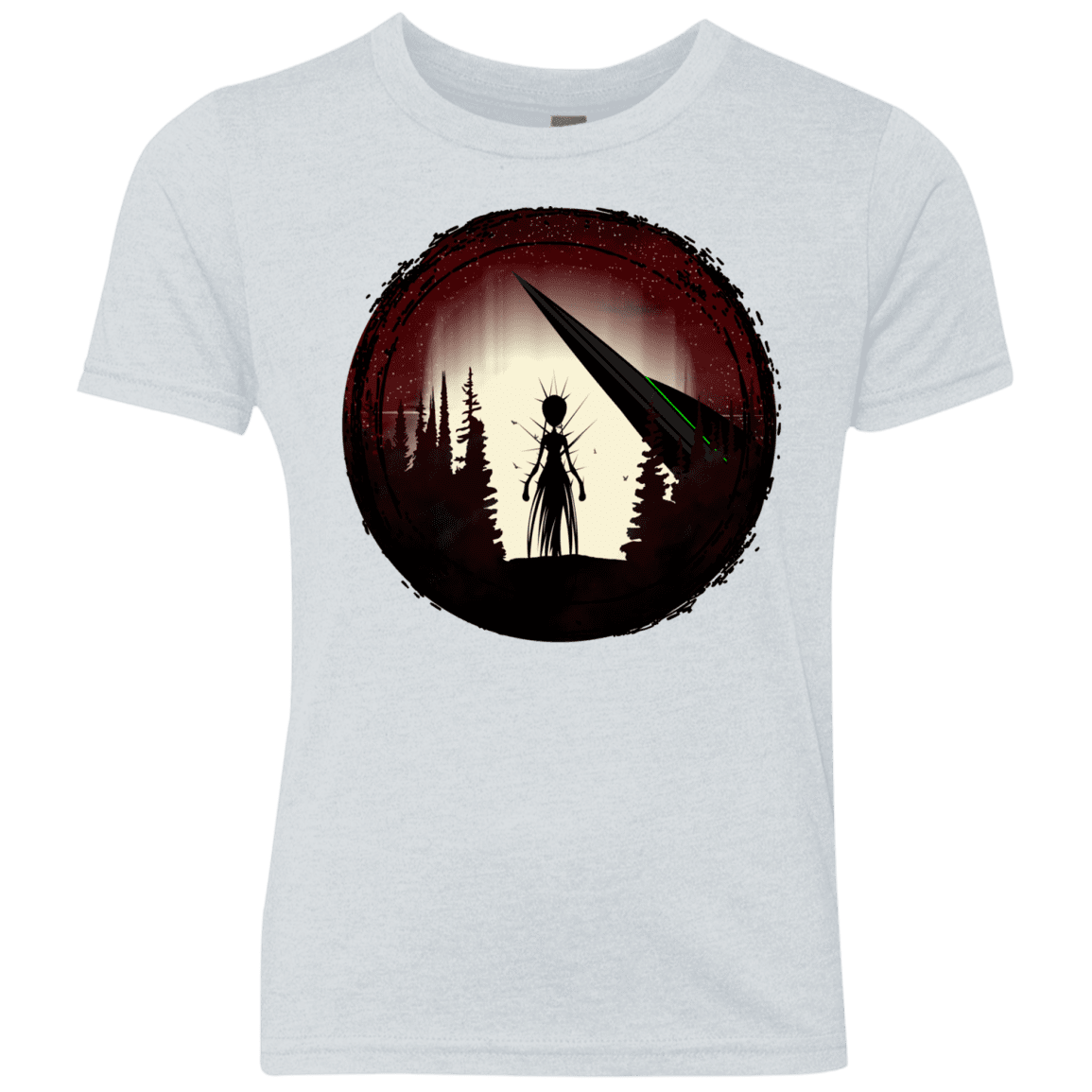T-Shirts Heather White / YXS Alien Armor Youth Triblend T-Shirt
