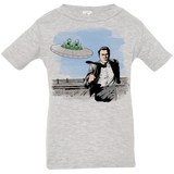 T-Shirts Heather Grey / 6 Months Alien Attack Infant Premium T-Shirt