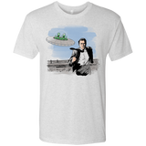 T-Shirts Heather White / Small Alien Attack Men's Triblend T-Shirt