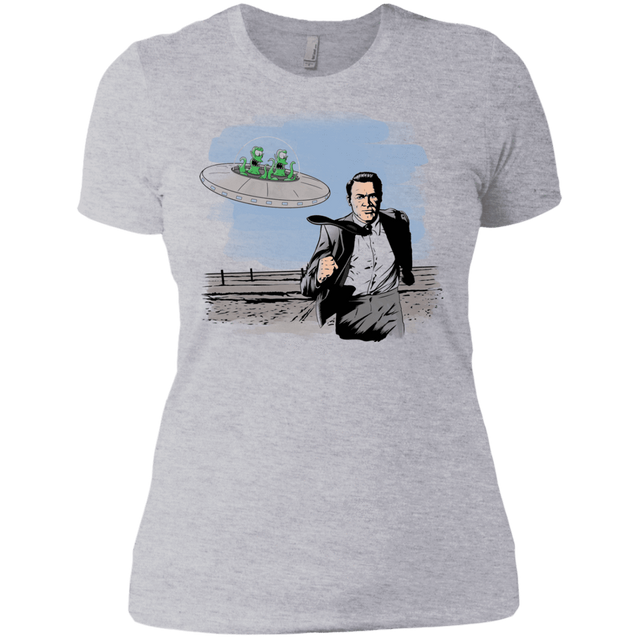 T-Shirts Heather Grey / X-Small Alien Attack Women's Premium T-Shirt
