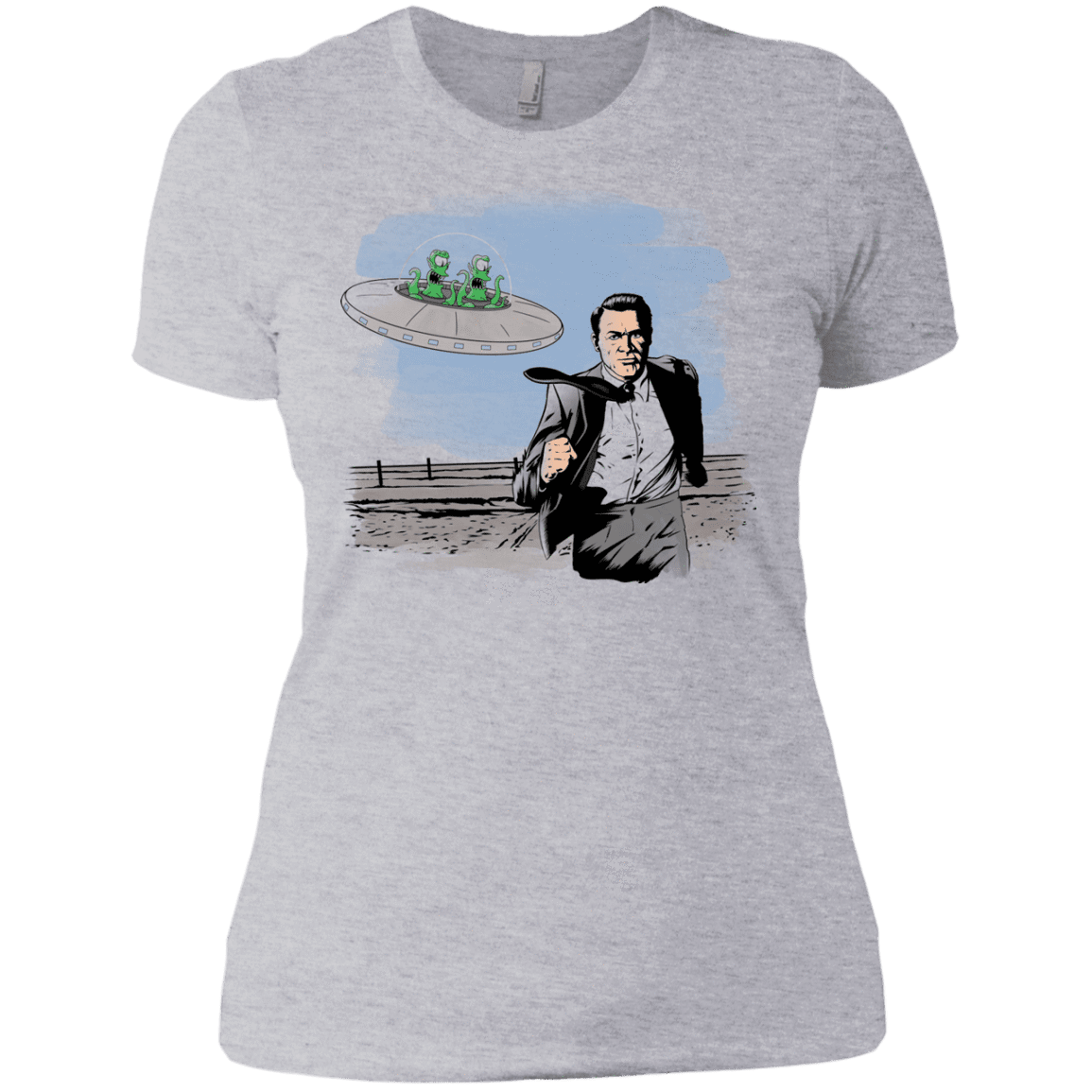 Alien Attack Women's Premium T-Shirt