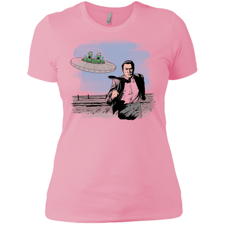 T-Shirts Light Pink / X-Small Alien Attack Women's Premium T-Shirt
