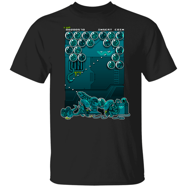 T-Shirts Black / S Alien Bobble T-Shirt