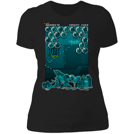 T-Shirts Black / X-Small Alien Bobble Women's Premium T-Shirt