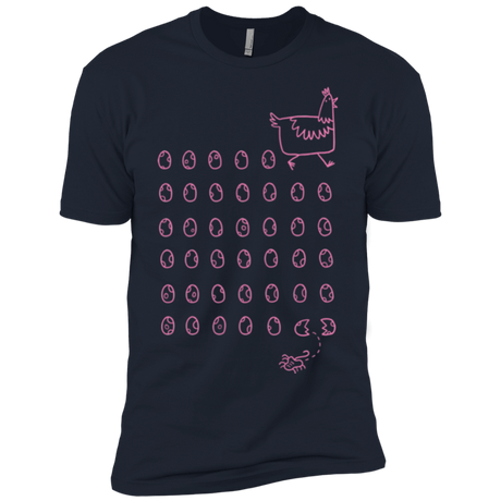 T-Shirts Midnight Navy / YXS Alien Chicken Boys Premium T-Shirt