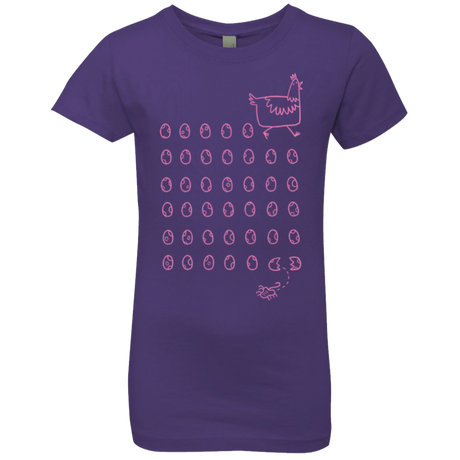 T-Shirts Purple Rush / YXS Alien Chicken Girls Premium T-Shirt