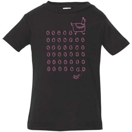 T-Shirts Black / 6 Months Alien Chicken Infant PremiumT-Shirt