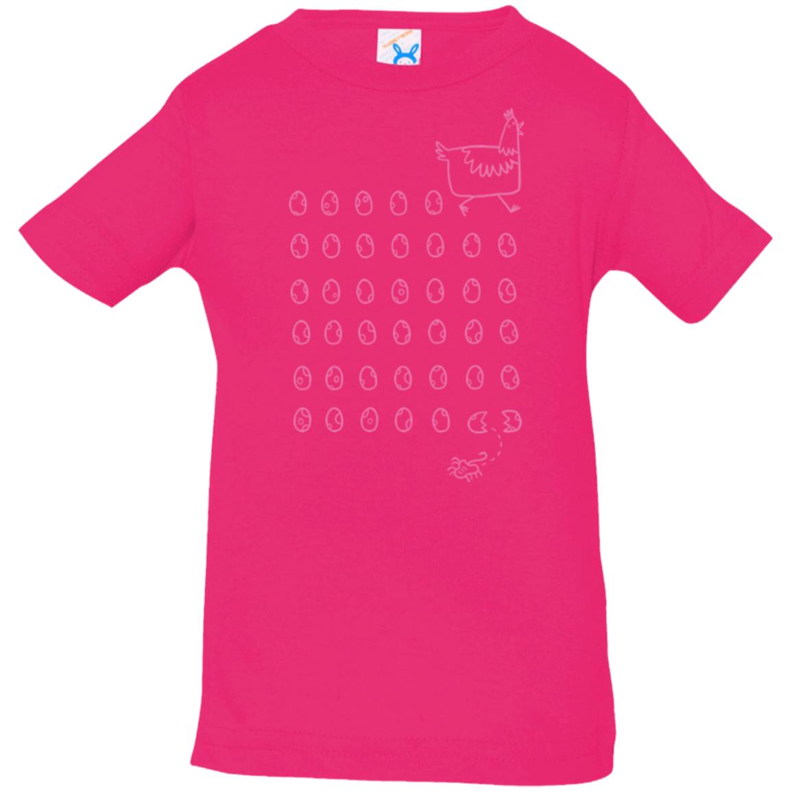 T-Shirts Hot Pink / 6 Months Alien Chicken Infant PremiumT-Shirt