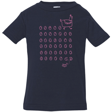 T-Shirts Navy / 6 Months Alien Chicken Infant PremiumT-Shirt