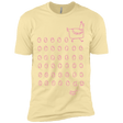 T-Shirts Banana Cream / X-Small Alien Chicken Men's Premium T-Shirt