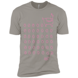 T-Shirts Light Grey / X-Small Alien Chicken Men's Premium T-Shirt