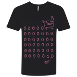 T-Shirts Black / X-Small Alien Chicken Men's Premium V-Neck