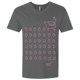 T-Shirts Heavy Metal / X-Small Alien Chicken Men's Premium V-Neck