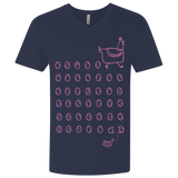 T-Shirts Midnight Navy / X-Small Alien Chicken Men's Premium V-Neck