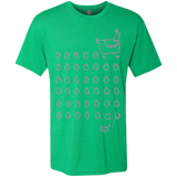 T-Shirts Envy / Small Alien Chicken Men's Triblend T-Shirt