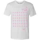 T-Shirts Heather White / Small Alien Chicken Men's Triblend T-Shirt