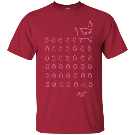 T-Shirts Cardinal / Small Alien Chicken T-Shirt