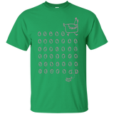 T-Shirts Irish Green / Small Alien Chicken T-Shirt