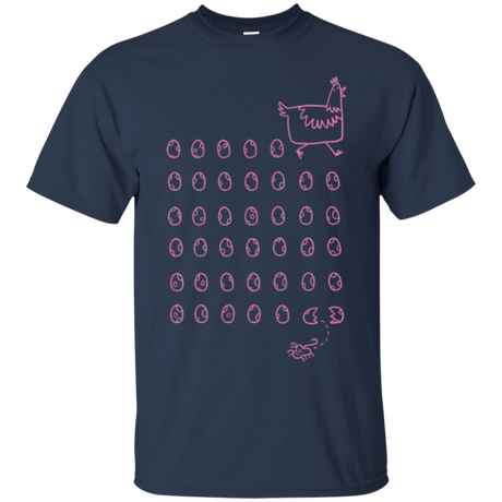 T-Shirts Navy / Small Alien Chicken T-Shirt