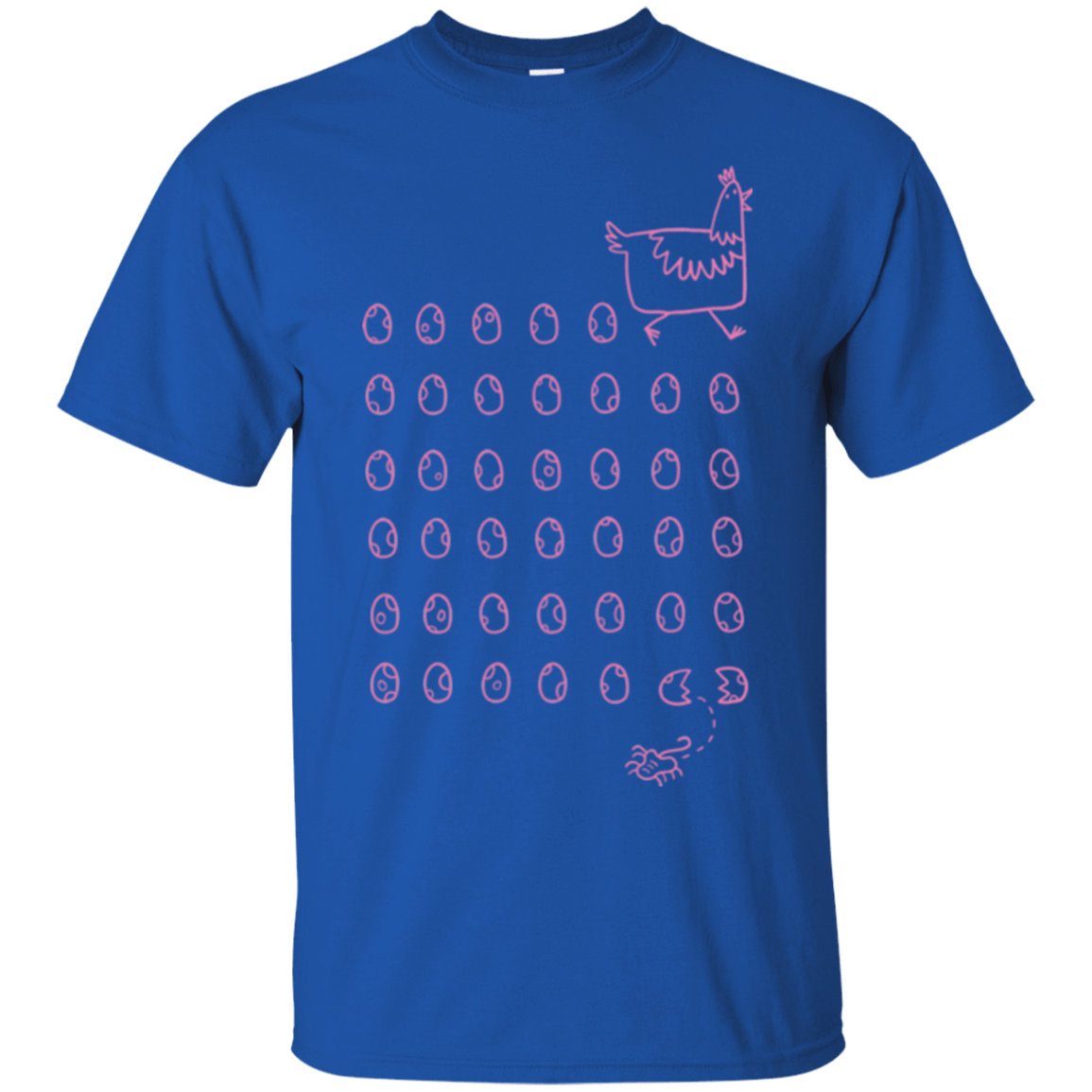 T-Shirts Royal / Small Alien Chicken T-Shirt