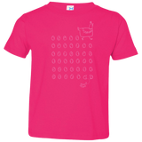 T-Shirts Hot Pink / 2T Alien Chicken Toddler Premium T-Shirt