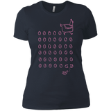 T-Shirts Indigo / X-Small Alien Chicken Women's Premium T-Shirt