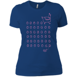 T-Shirts Royal / X-Small Alien Chicken Women's Premium T-Shirt