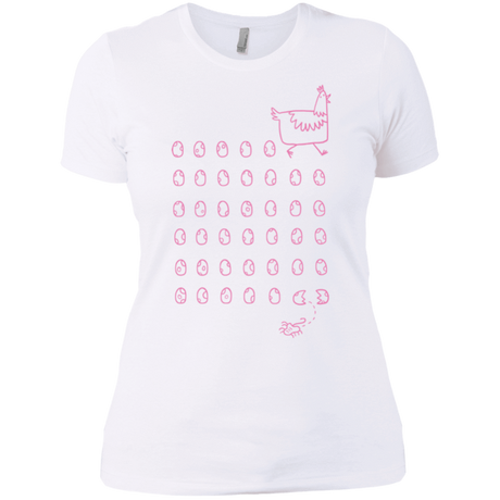 T-Shirts White / X-Small Alien Chicken Women's Premium T-Shirt