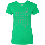 T-Shirts Envy / Small Alien Chicken Women's Triblend T-Shirt