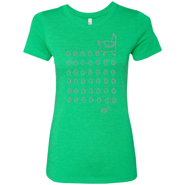 T-Shirts Envy / Small Alien Chicken Women's Triblend T-Shirt