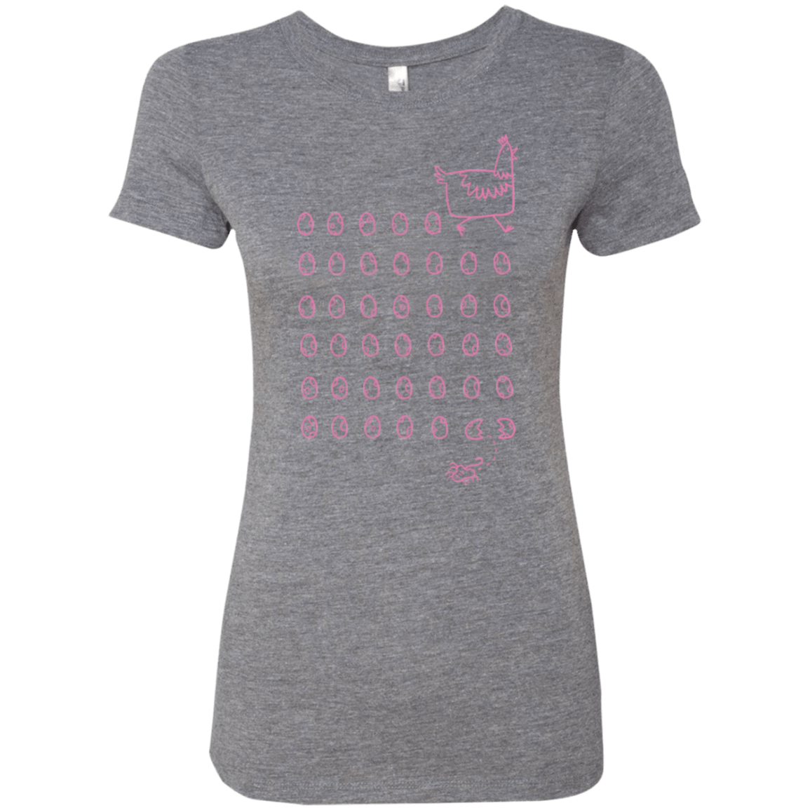 T-Shirts Premium Heather / Small Alien Chicken Women's Triblend T-Shirt