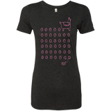 T-Shirts Vintage Black / Small Alien Chicken Women's Triblend T-Shirt