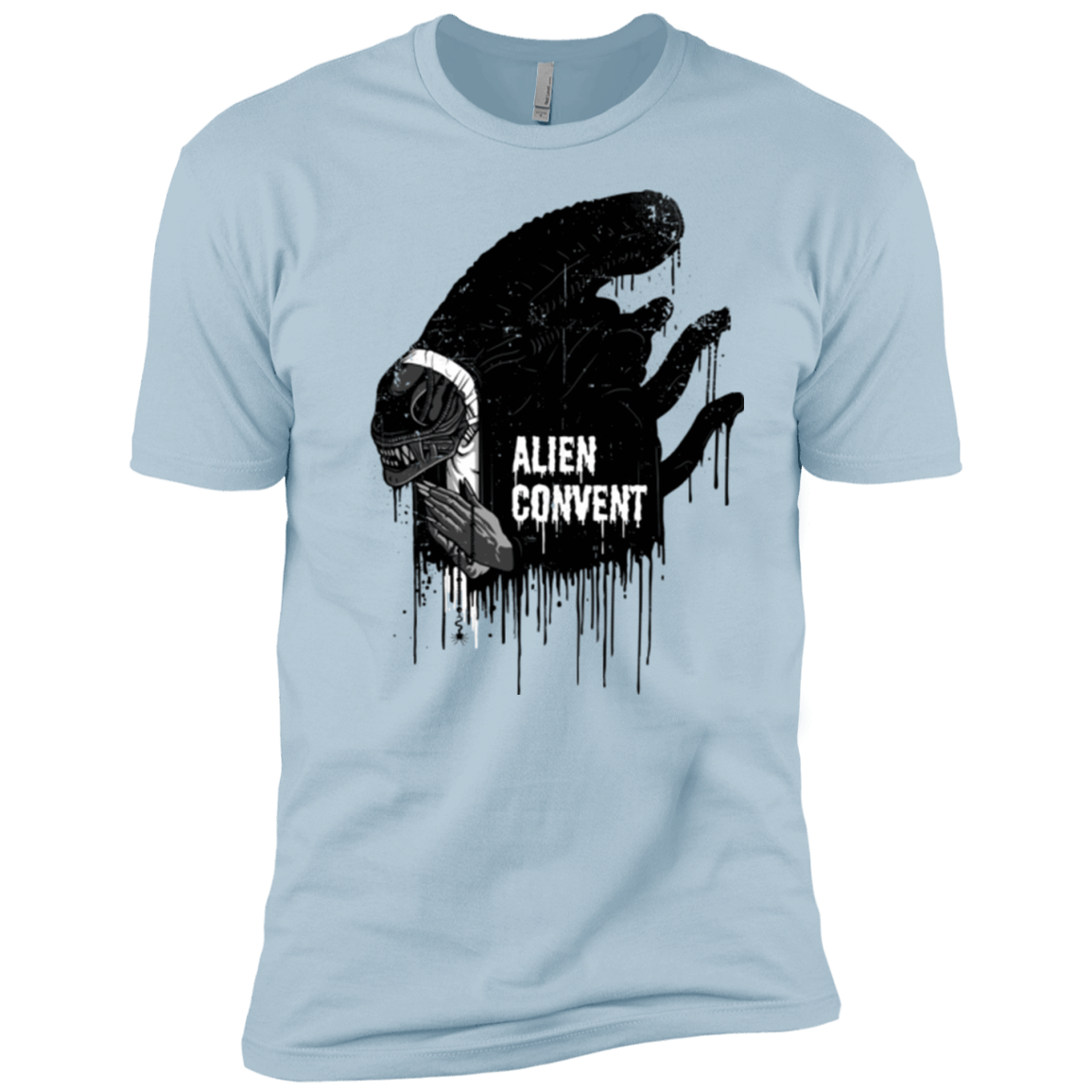 T-Shirts Light Blue / YXS Alien Convent Boys Premium T-Shirt