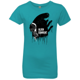 T-Shirts Tahiti Blue / YXS Alien Convent Girls Premium T-Shirt