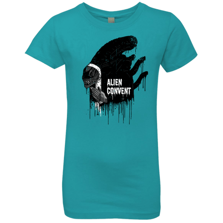 T-Shirts Tahiti Blue / YXS Alien Convent Girls Premium T-Shirt