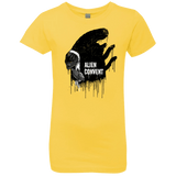 T-Shirts Vibrant Yellow / YXS Alien Convent Girls Premium T-Shirt