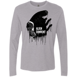 T-Shirts Heather Grey / Small Alien Convent Men's Premium Long Sleeve