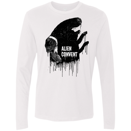 T-Shirts White / Small Alien Convent Men's Premium Long Sleeve