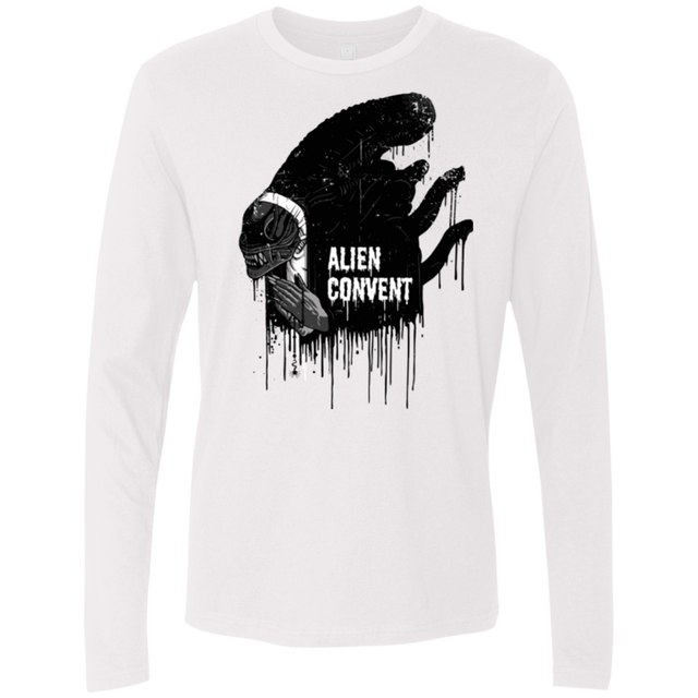 T-Shirts White / Small Alien Convent Men's Premium Long Sleeve