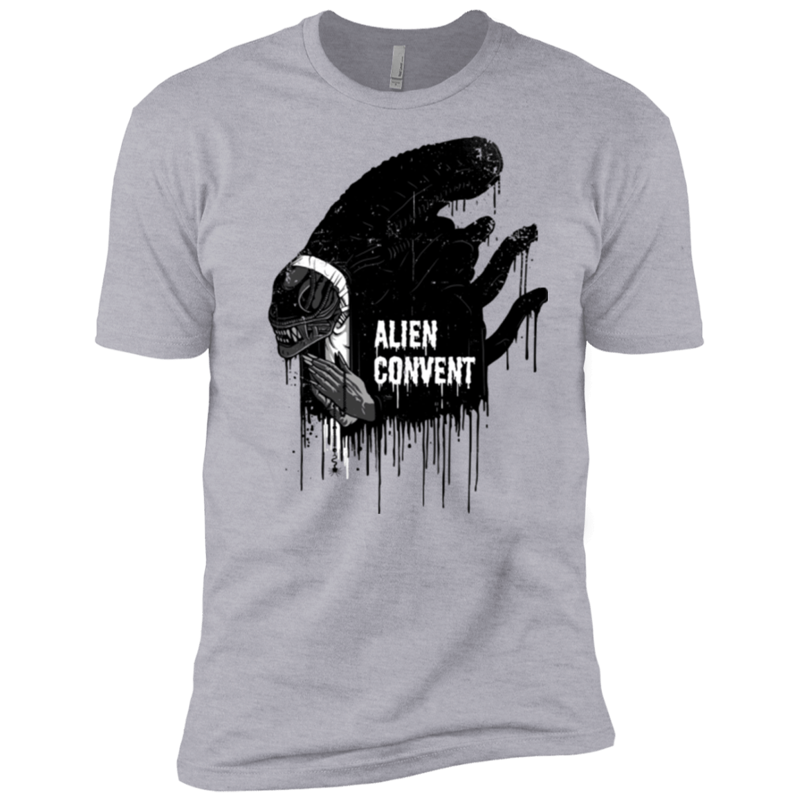 T-Shirts Heather Grey / X-Small Alien Convent Men's Premium T-Shirt