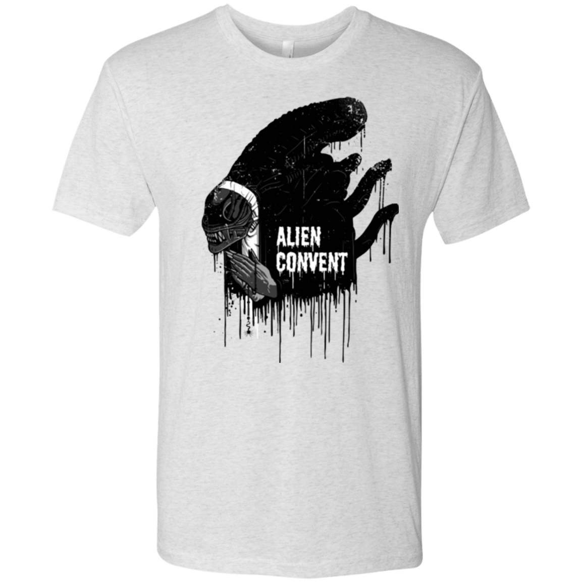 T-Shirts Heather White / Small Alien Convent Men's Triblend T-Shirt