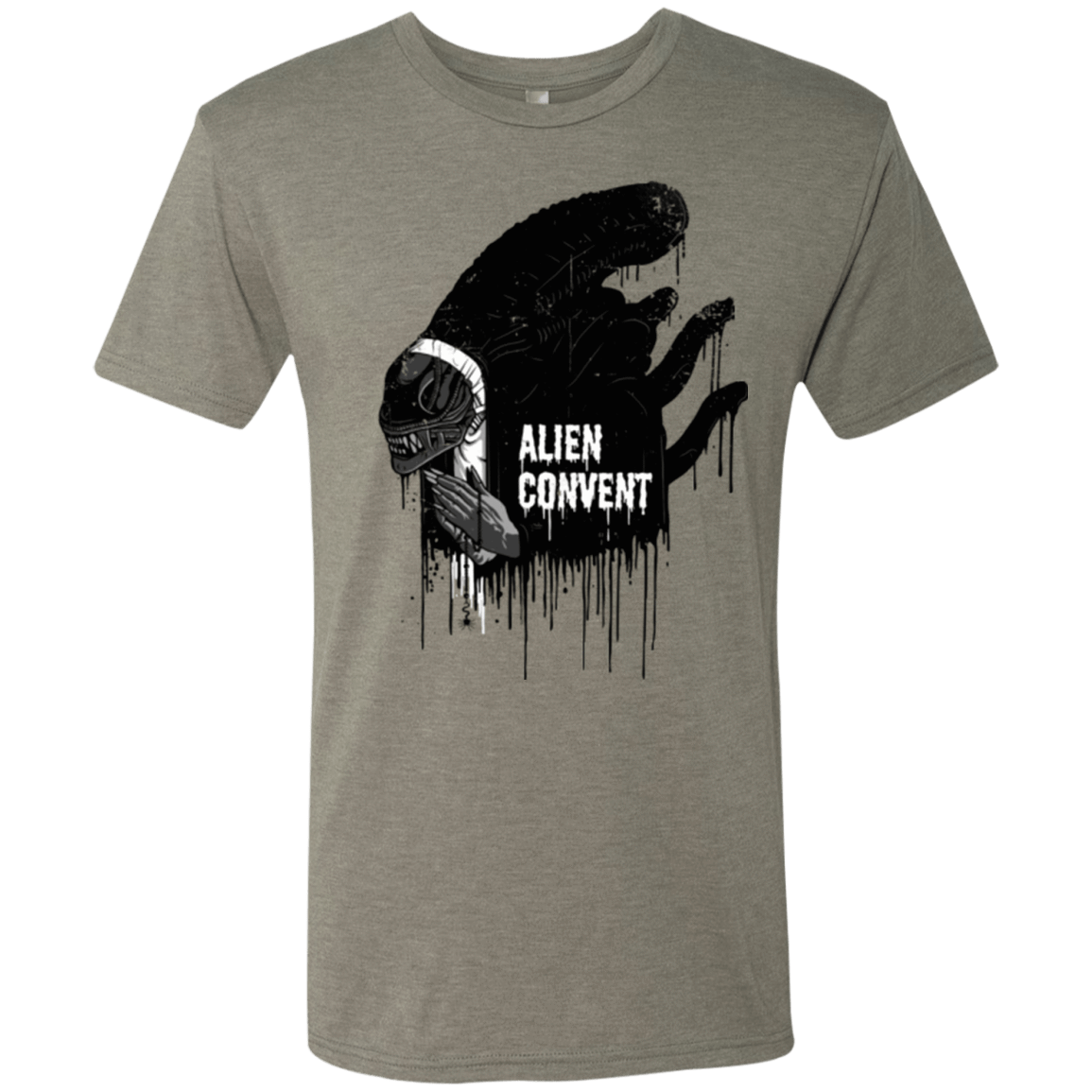 T-Shirts Venetian Grey / Small Alien Convent Men's Triblend T-Shirt