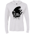 T-Shirts Heather White / X-Small Alien Convent Triblend Long Sleeve Hoodie Tee