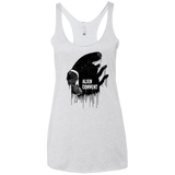 T-Shirts Heather White / X-Small Alien Convent Women's Triblend Racerback Tank