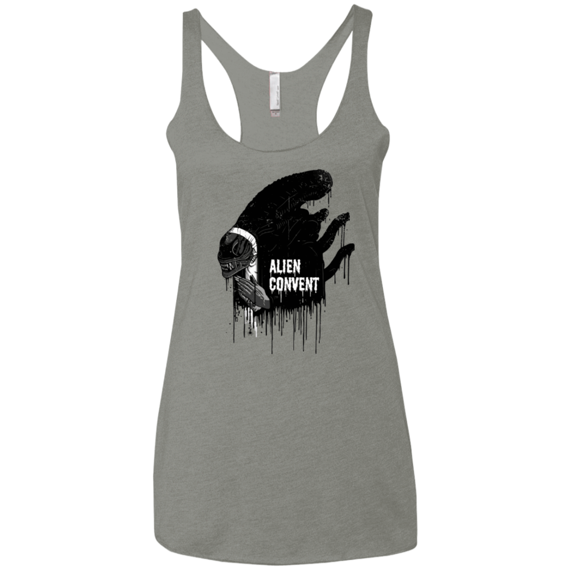 T-Shirts Venetian Grey / X-Small Alien Convent Women's Triblend Racerback Tank