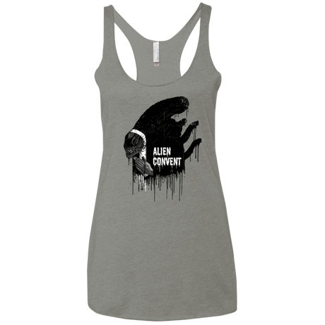 T-Shirts Venetian Grey / X-Small Alien Convent Women's Triblend Racerback Tank
