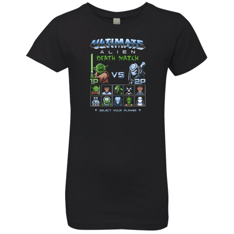 T-Shirts Black / YXS Alien Death Match Girls Premium T-Shirt
