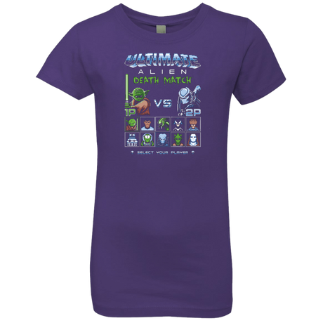 T-Shirts Purple Rush / YXS Alien Death Match Girls Premium T-Shirt