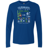 T-Shirts Royal / Small Alien Death Match Men's Premium Long Sleeve